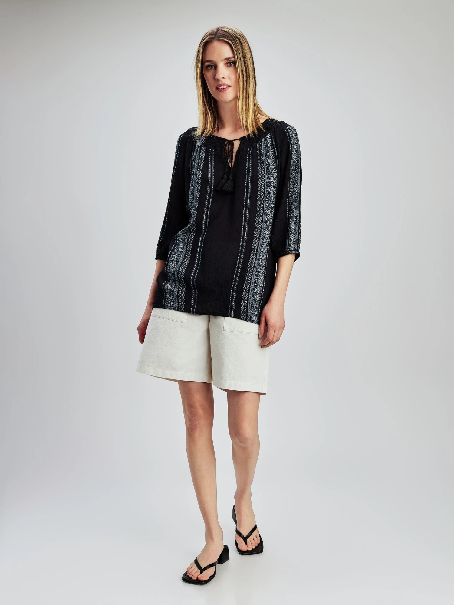 Tunique Ample à Manches 3/4 - Image 5