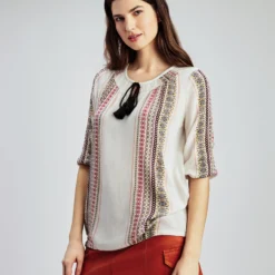 Tunique Ample à Manches 3/4