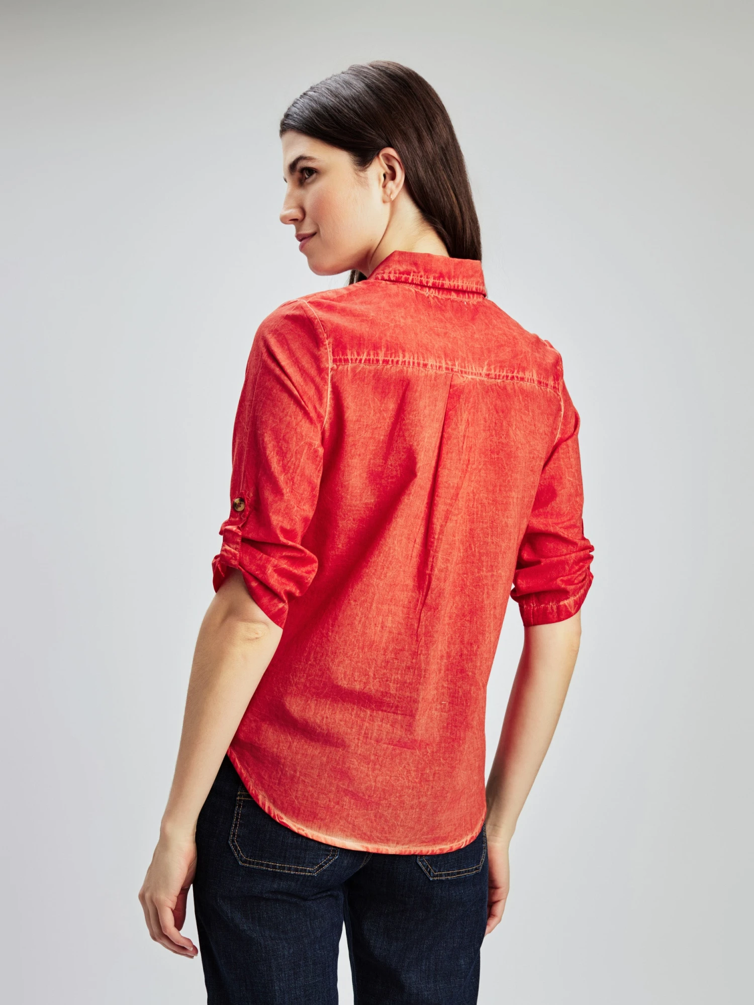 Tunique Semi-ajustée à Manches 3/4 Avec Boutons - Image 3