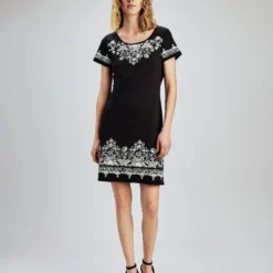 Robe à Manches Courtes