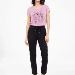 Pantalon Traille Haute à Enfiler