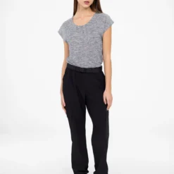 Pantalon étroit Semi-ajusté à Enfiler