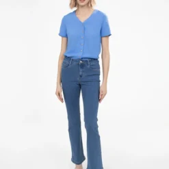 Jean Semi-évasé Ajusté