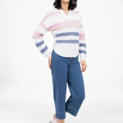 Chandail Ample à Manches Longues