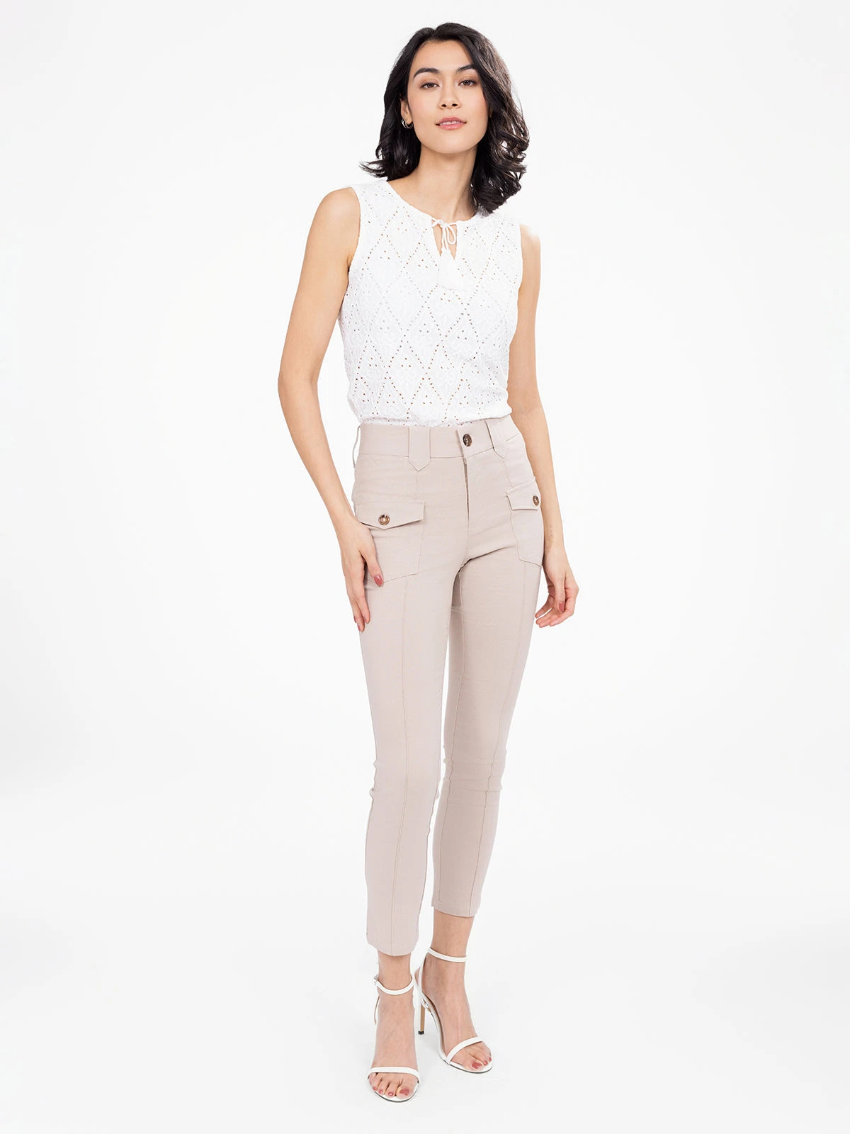 Pantalon Skinny 7/8