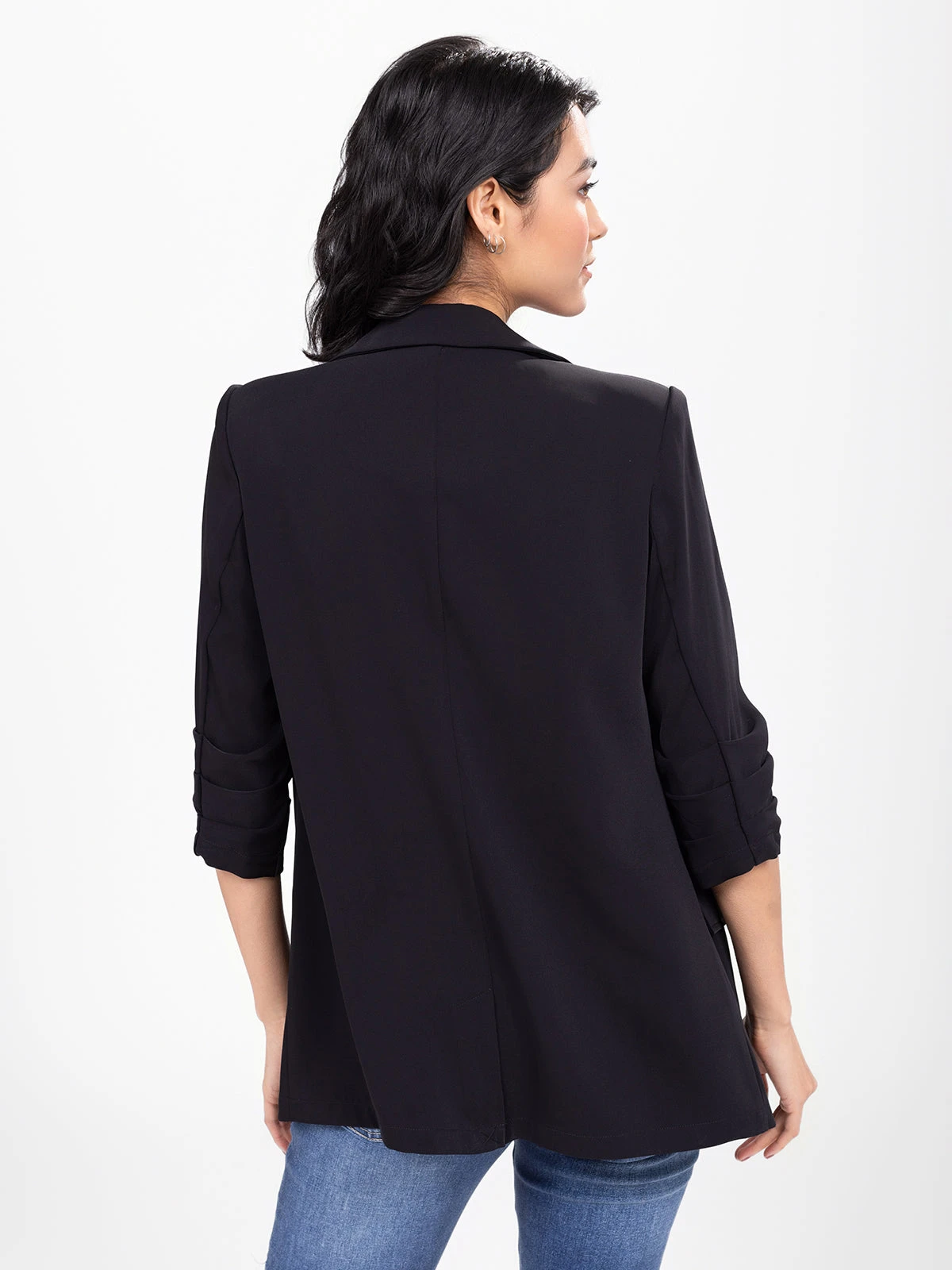 Veston Semi Ajusté à Manches 3/4 - Image 3