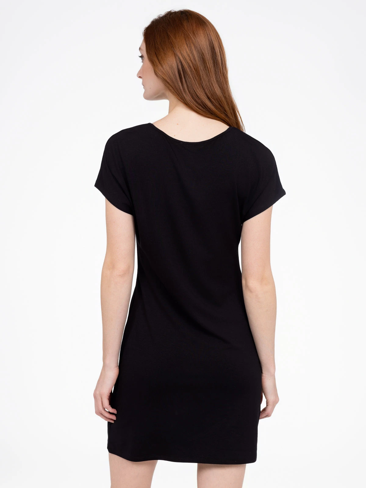 Robe Courte Droite En Tricot - Image 3