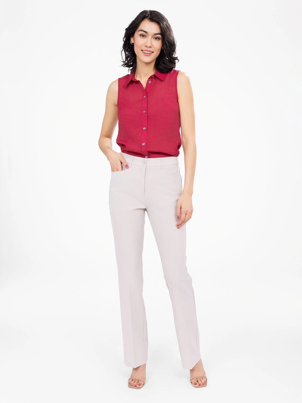 Pantalon Habillé Semi évasé - Image 5