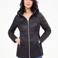 Manteau Court Semi-ajusté