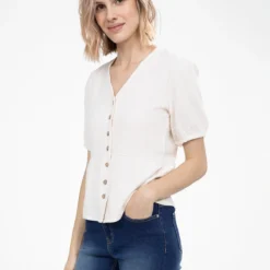 Blouse Sans Manches Semi-ajustée