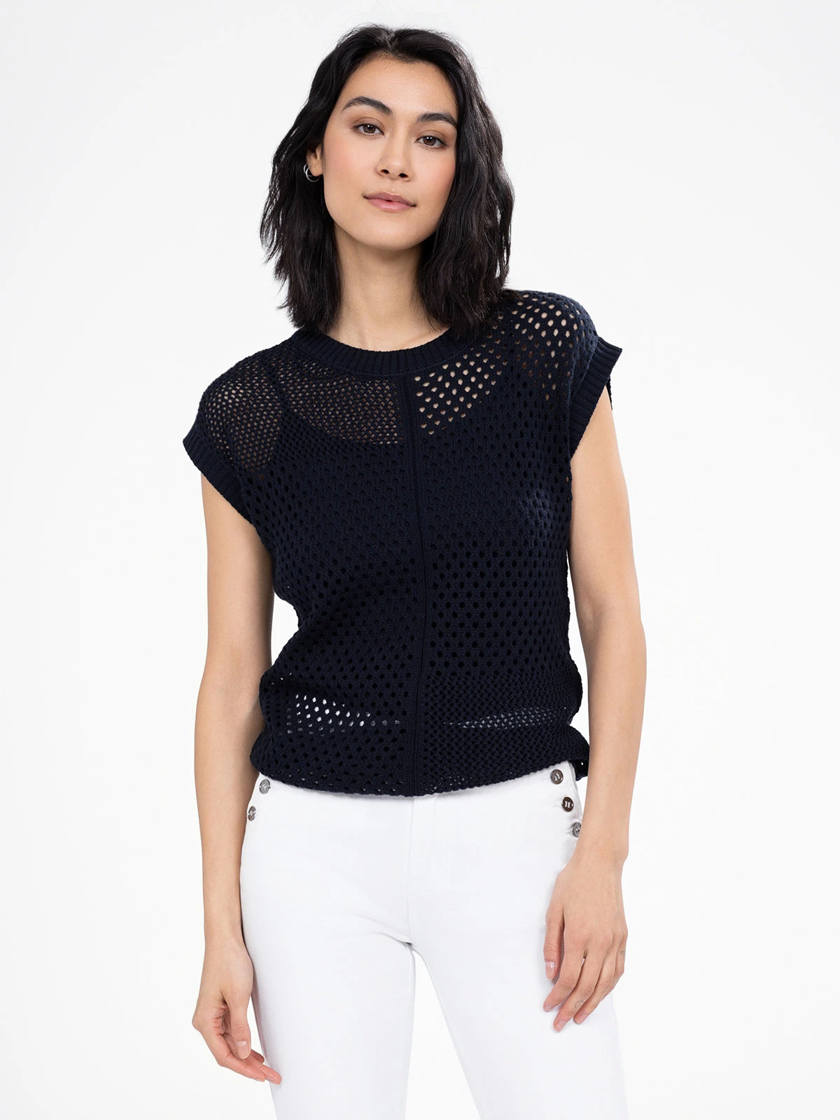 Chandail Ample Sans Manches - Image 11