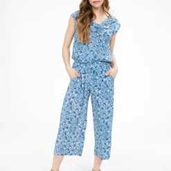 Capri Fluide à Motif Floral