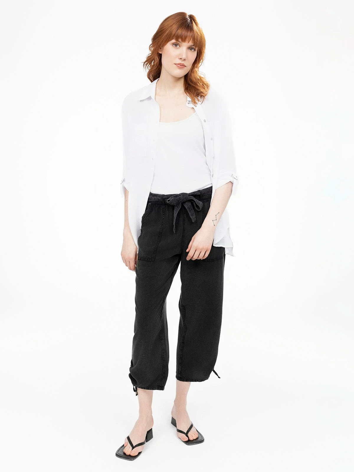 Capri étroit Ajusté à Enfiler