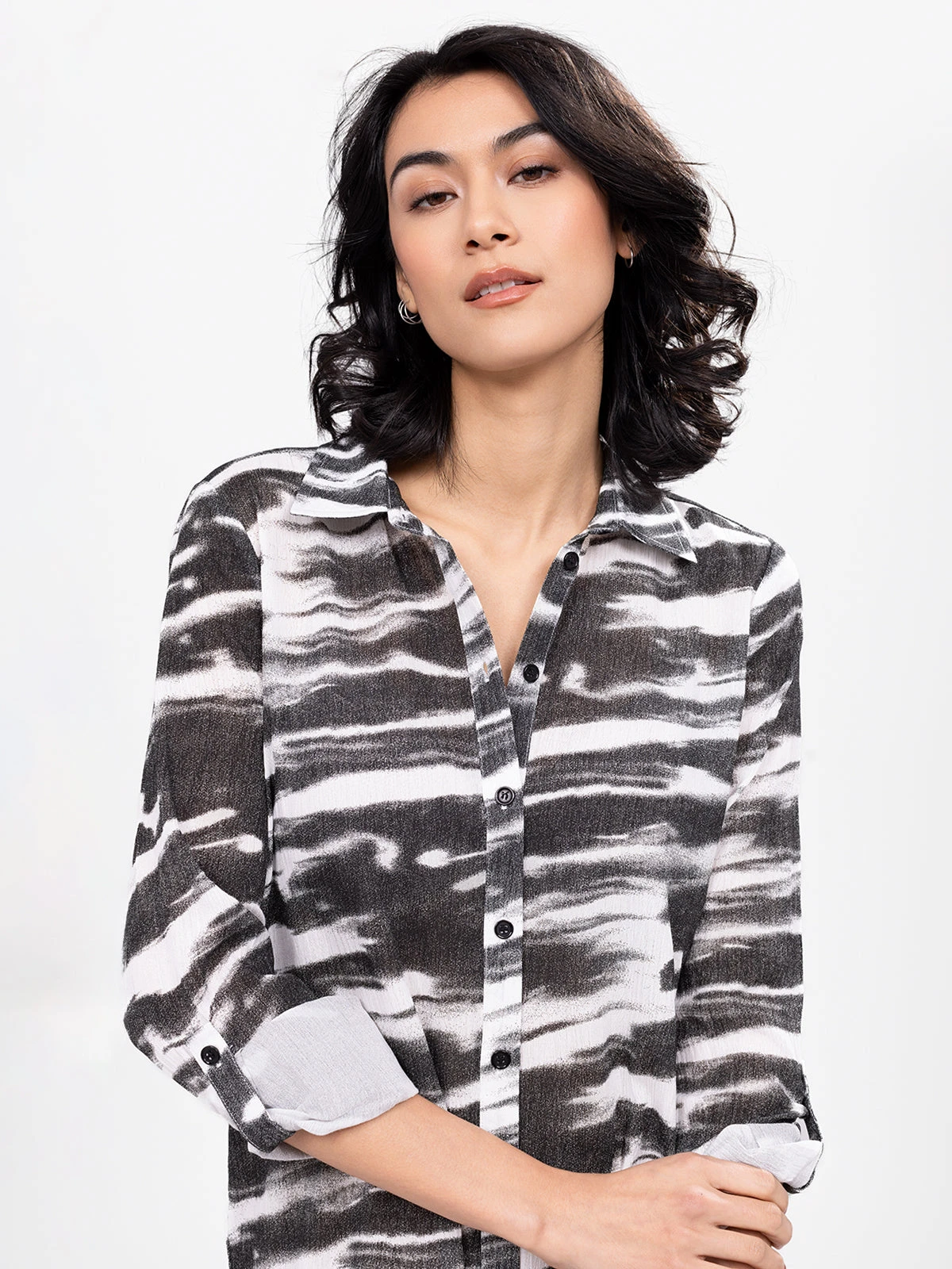 Robe Droite Ă Manches 3/4 - Image 2