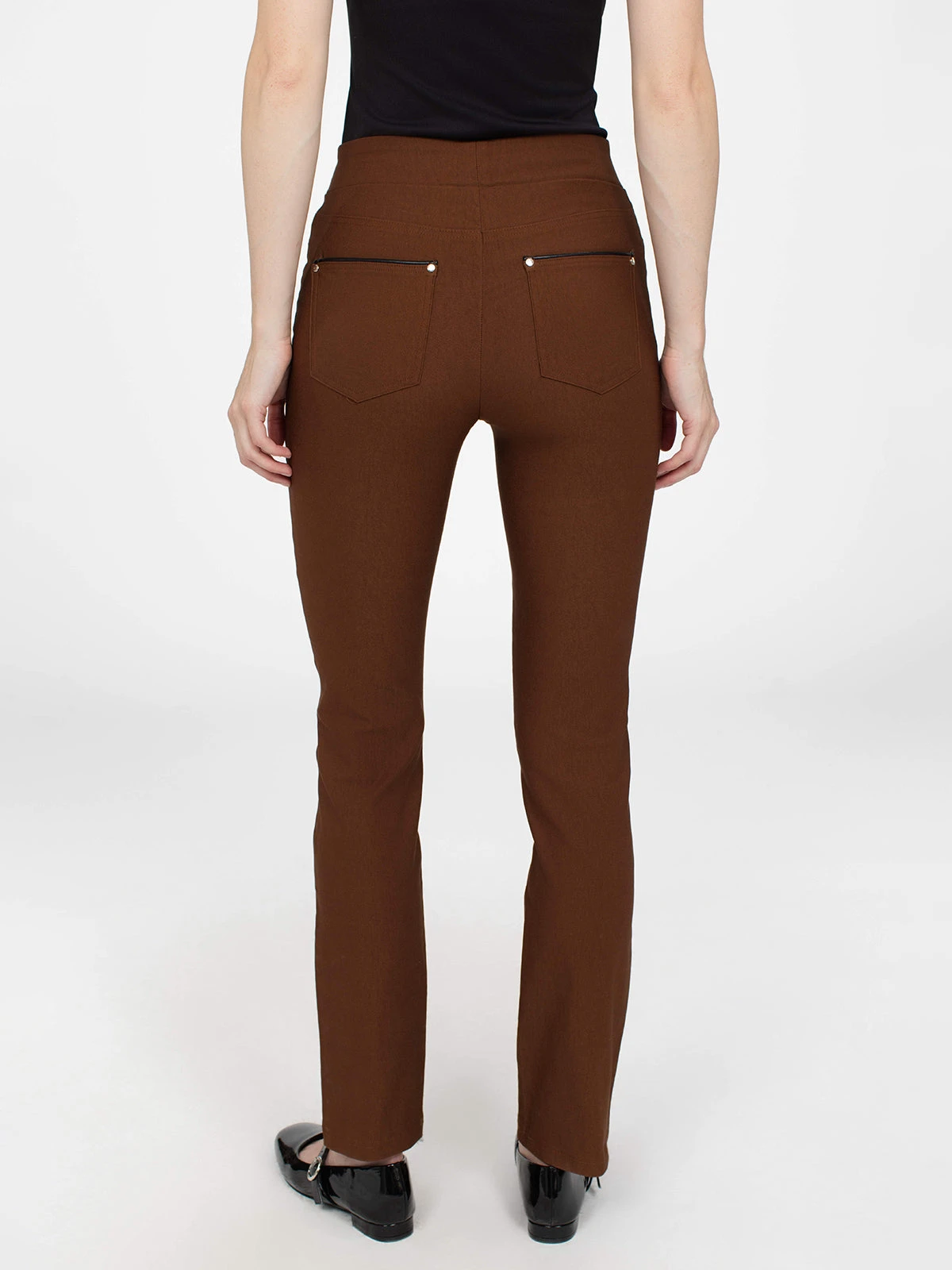 Pantalon Droit Ajusté à Enfiler - Image 3