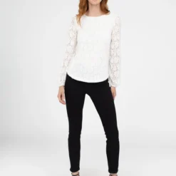 Jean Skinny Semi-ajusté à Enfiler