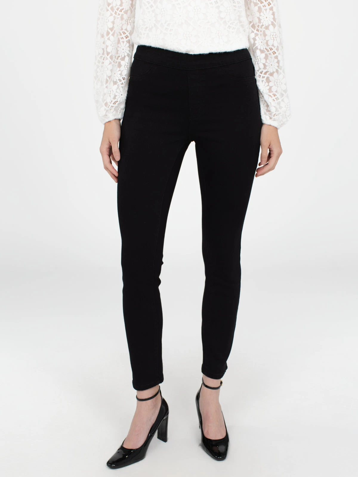 Jean Skinny Semi-ajusté à Enfiler - Image 2