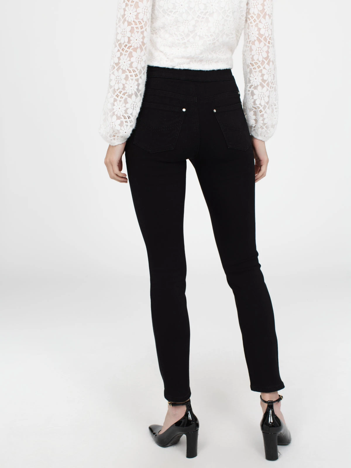 Jean Skinny Semi-ajusté à Enfiler - Image 3