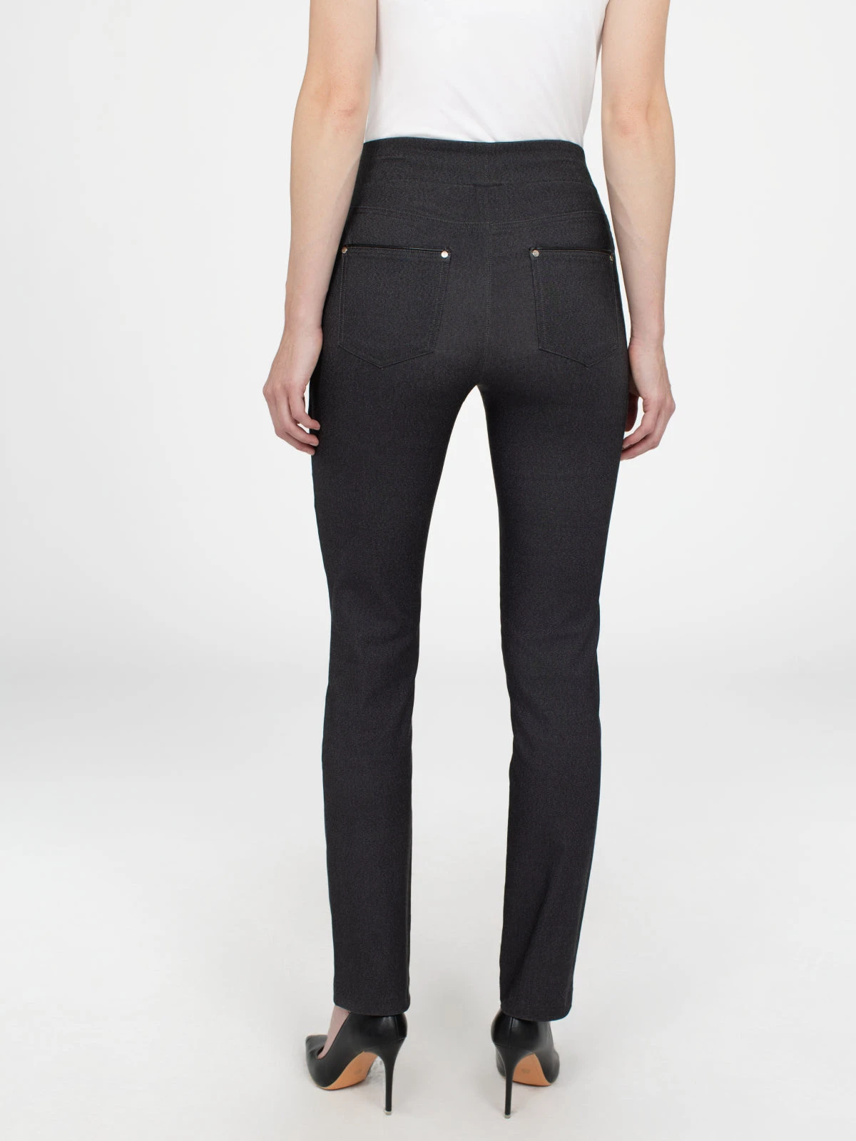 Pantalon Droit Ajusté à Enfiler - Image 7