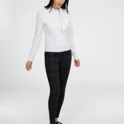 Chandail Semi-ajusté à Manches Longues