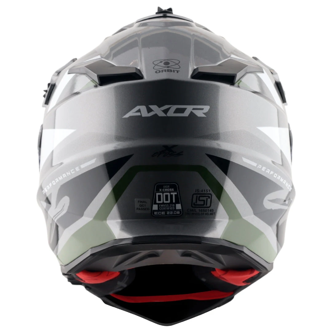 X-Cross Dual Visor Orbit Helmet - Image 14