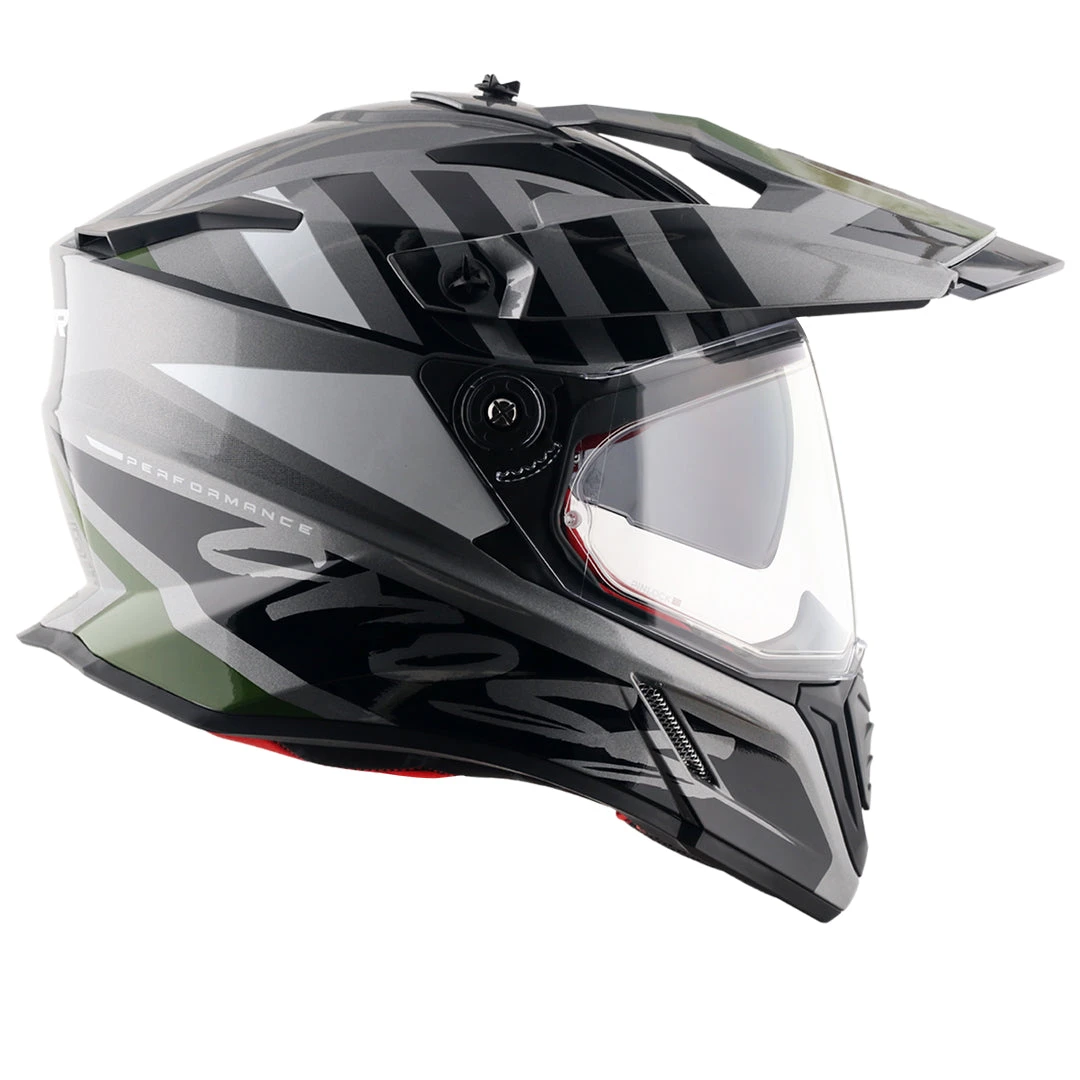 X-Cross Dual Visor Orbit Helmet - Image 16