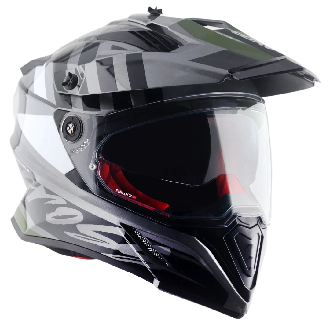 X-Cross Dual Visor Orbit Helmet - Image 17