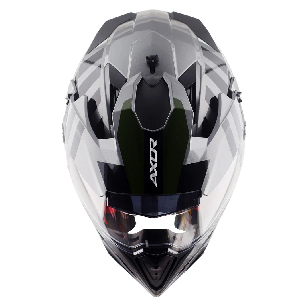 X-Cross Dual Visor Orbit Helmet - Image 18