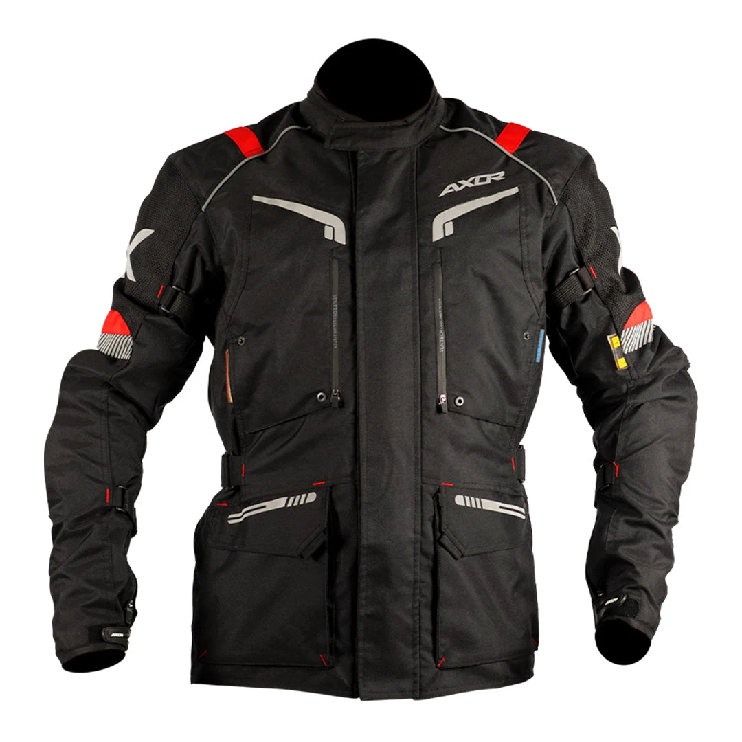 Axor Valour Black Red Jacket - Image 2