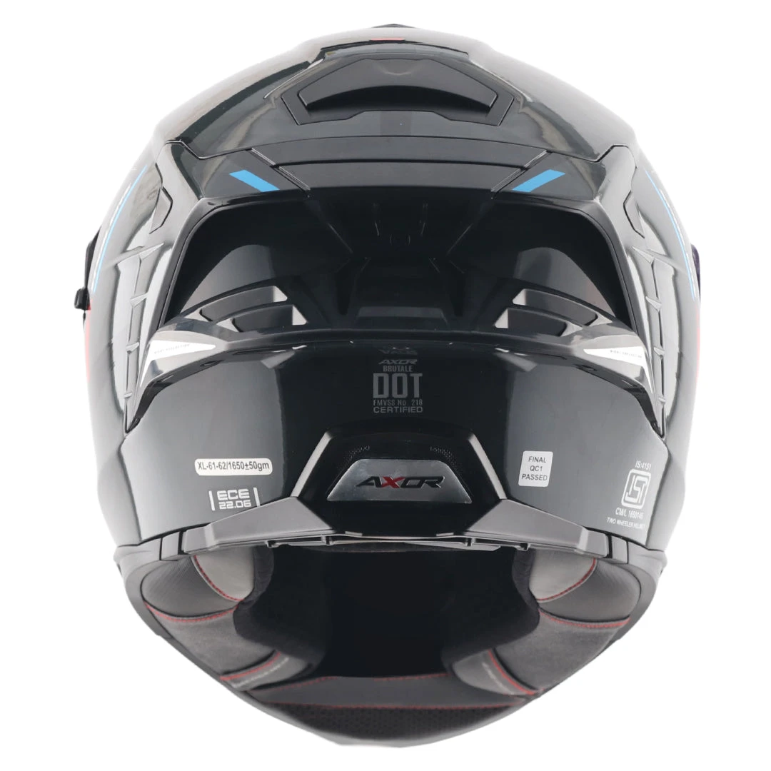 Brutale Krytic Dual Spoiler Helmet - Image 5