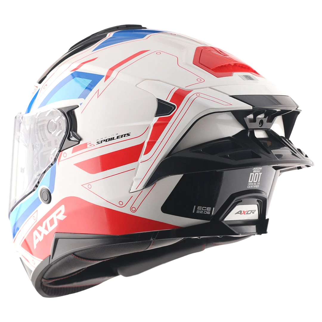 Brutale Ryden Dual Spoiler Helmet - Image 4
