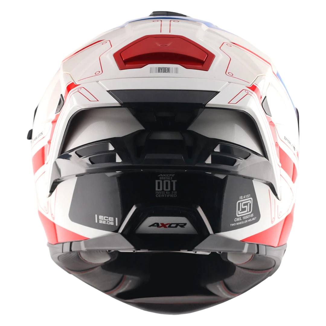 Brutale Ryden Dual Spoiler Helmet - Image 5