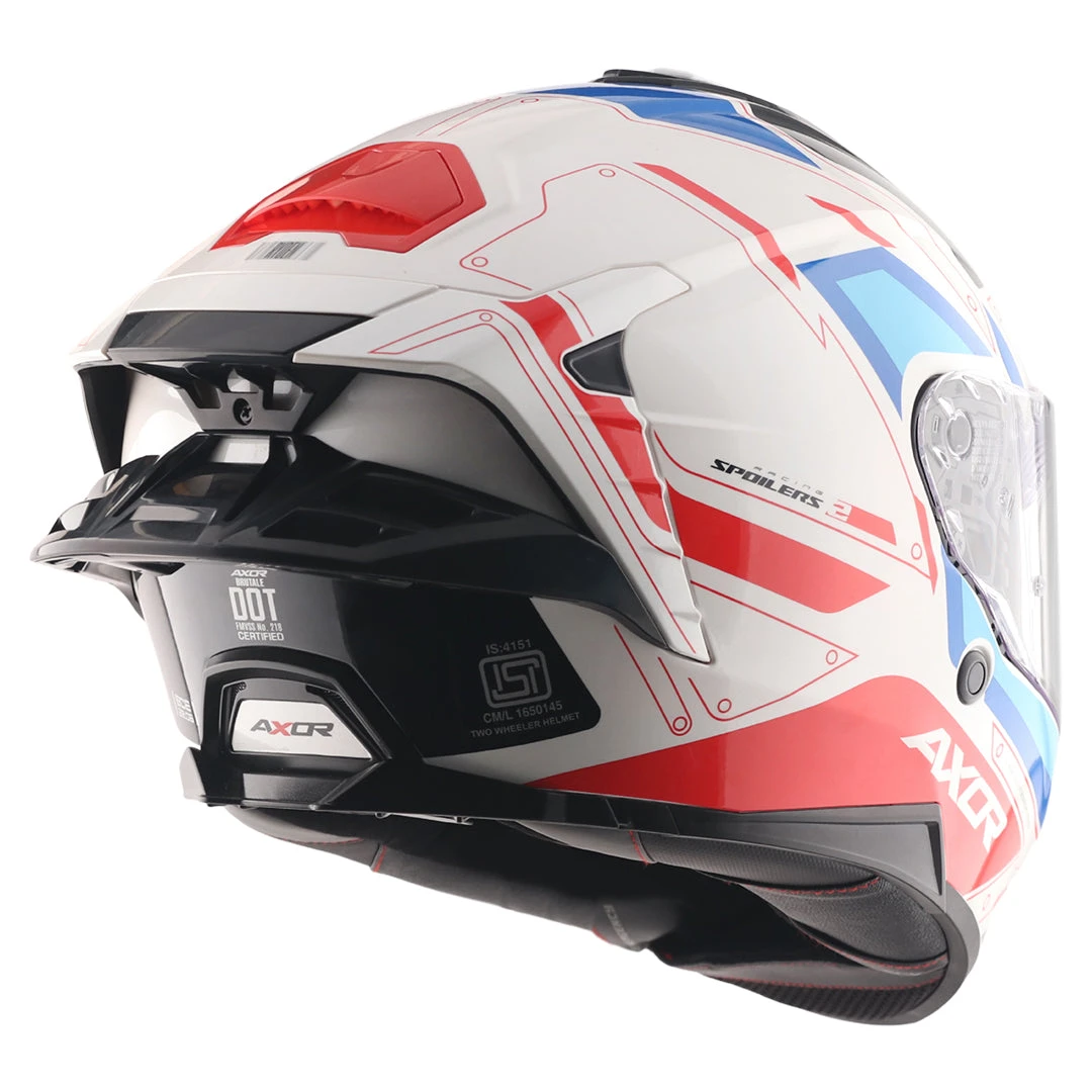 Brutale Ryden Dual Spoiler Helmet - Image 6