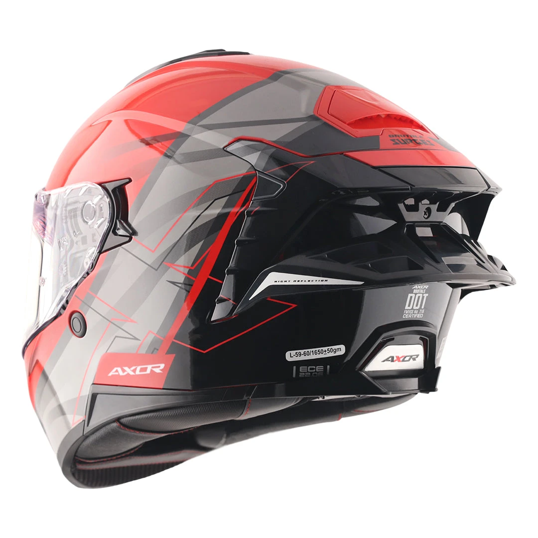 Brutale Surges Dual Spoiler Helmet - Image 4