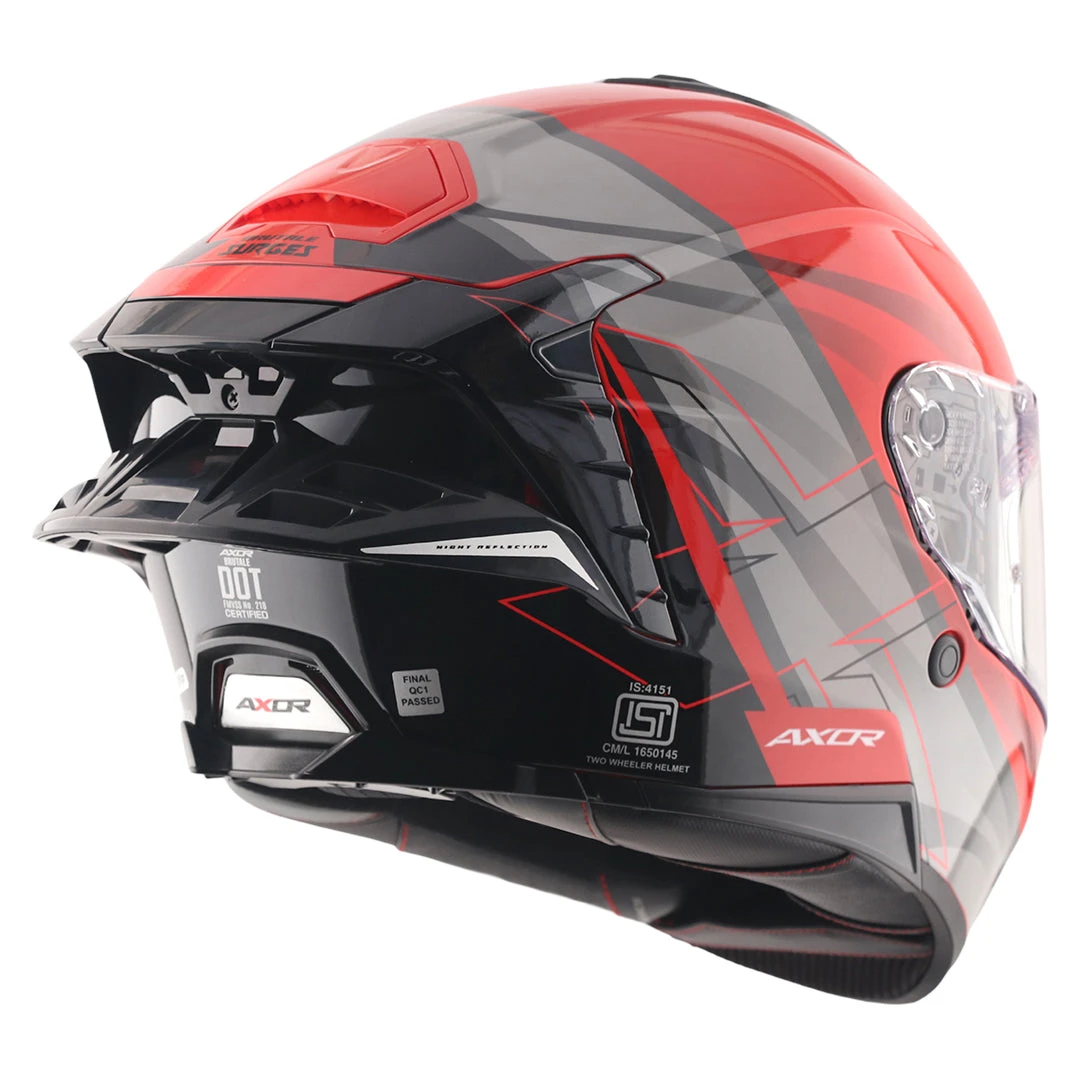 Brutale Surges Dual Spoiler Helmet - Image 6