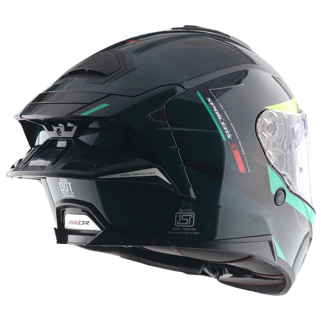 Brutale Krytic Dual Spoiler Helmet - Image 15