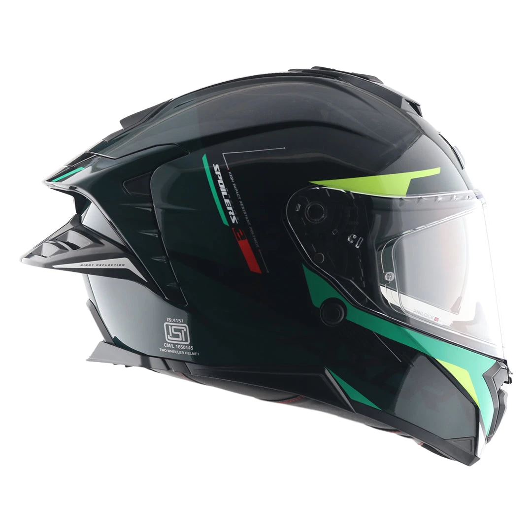 Brutale Krytic Dual Spoiler Helmet - Image 16