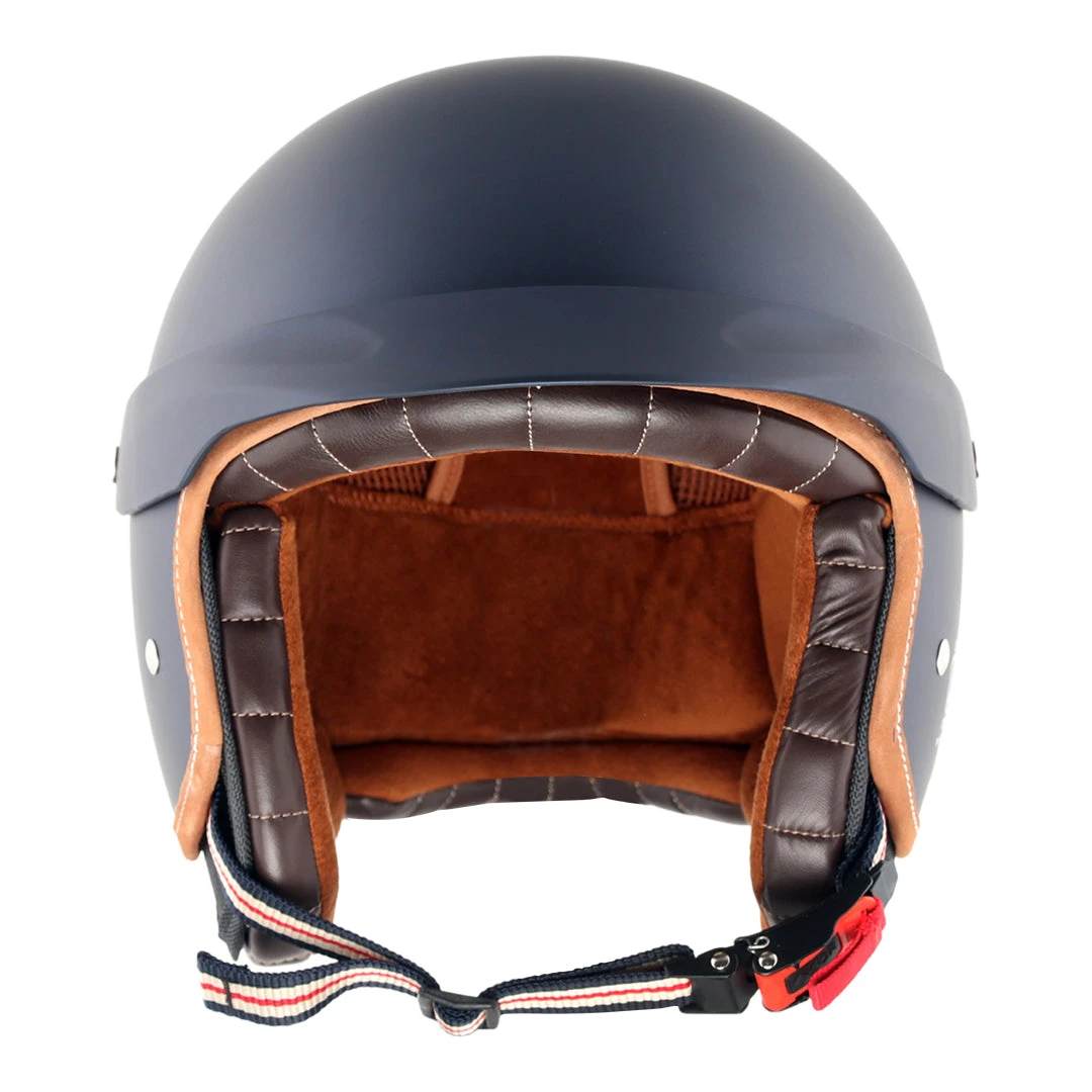 Retro Jet West Helmet With Peak - Image 10