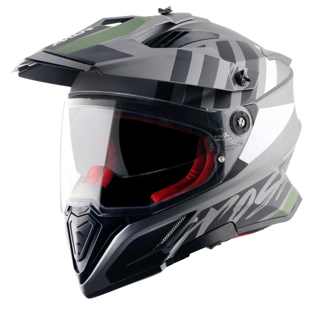 X-Cross Dual Visor Orbit Helmet - Image 19