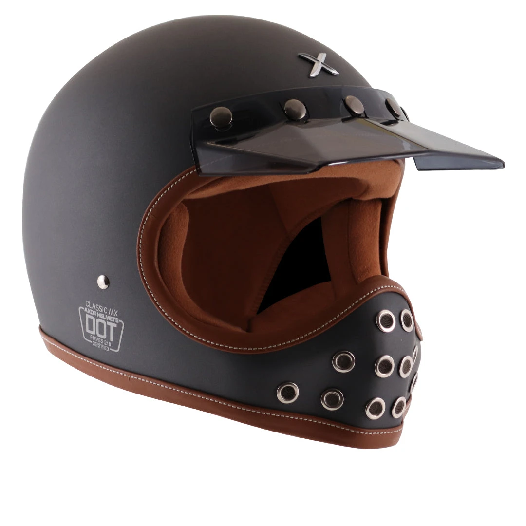 Axor Retro Moto-X Helmet - Image 8