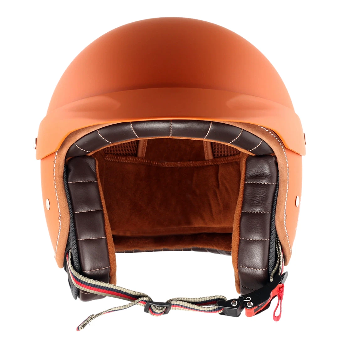 Retro Jet West Helmet With Peak - Image 18