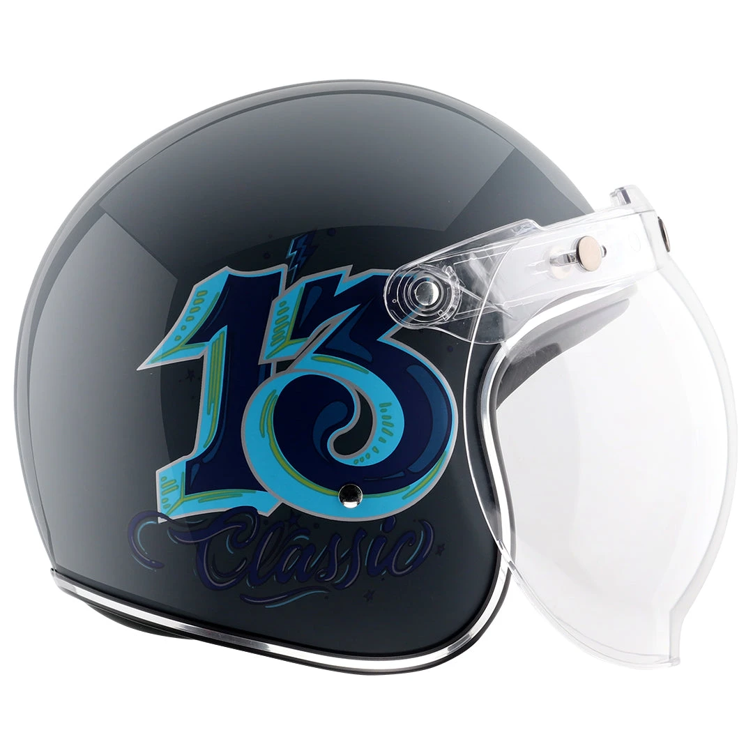 Retro Jet Sportz C13 Helmet - Image 15