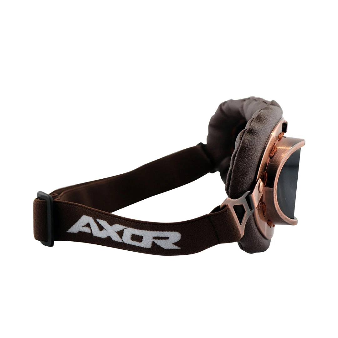 Axor Motorcycle Goggles P102 Brown - Image 3