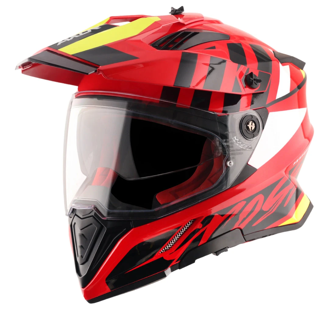X-Cross Dual Visor Orbit Helmet