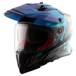X-Cross Dual Visor Gambling Helmet